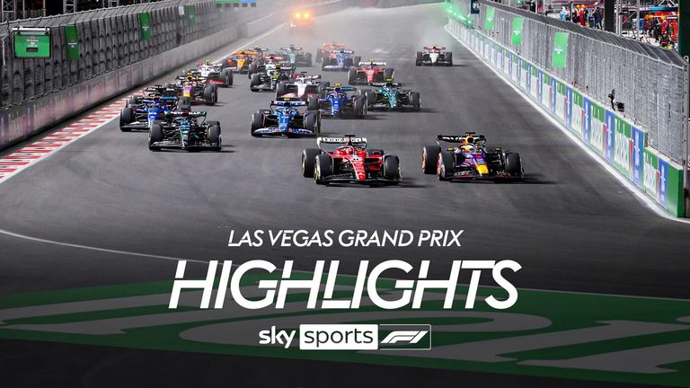 The best of the action from an eventful Las Vegas Grand Prix