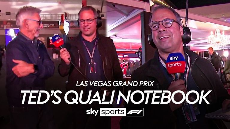 Ted Kravitz is in the paddock to review all the biggest stories from Las Vegas qualifying