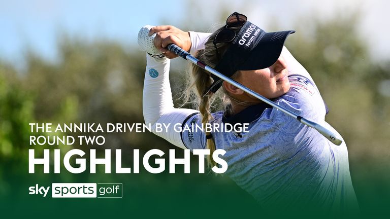 Highlights from the second round of The ANNIKA driven by Gainbridge at Pelican Golf Club from the LPGA Tour