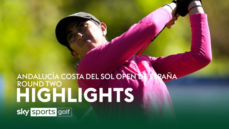 Highlights from the second round of the season-ending Andalucia Costa del Sol Open de Espana from Real Club de Golf las Brisas