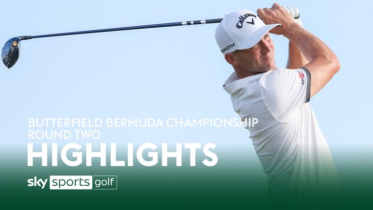 Highlights of round two from the Butterfield Bermuda Championship at Port Royal Golf Course, Bermuda.