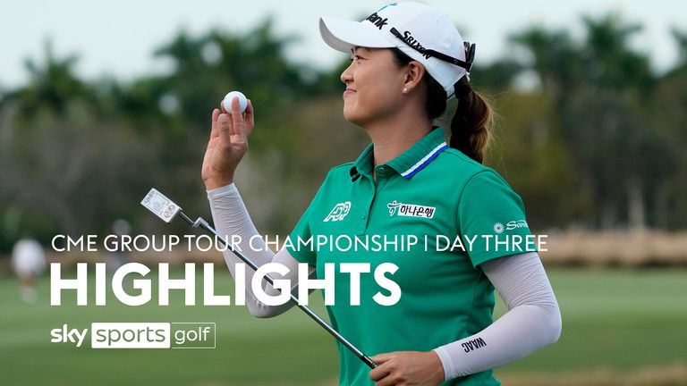 Highlights from the third round of the CME Group Tour Championship in Naples, Florida.