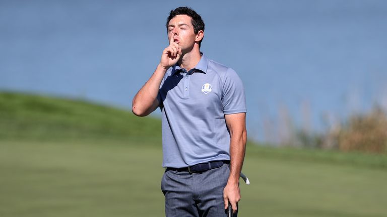 Rory McIlroy has hinted that a resolution to talks over the future of men's professional golf could be close but has warned those involved that 'loose lips sink ships'