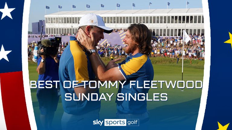 Tommy Fleetwood's brilliance saw him beat Rickie Fowler 3&1 as he claimed the winning point to ensure Europe regained the Ryder Cup in Rome