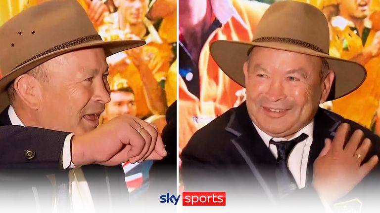 Jones bizarrely hit out at journalists at a pre-Rugby World Cup 2023 press conference in Australia