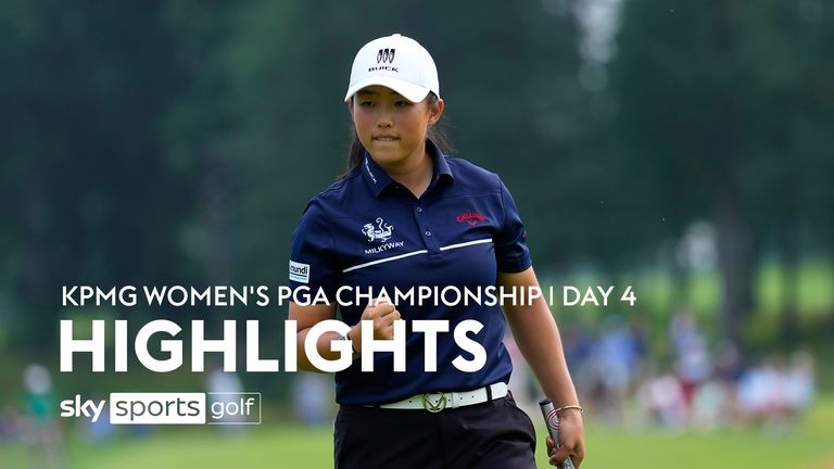 Highlights from the fourth round of the KPMG Women's PGA Championship where Ruoning Yin claimed her maiden major