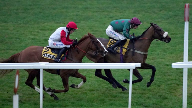 Luca Morgan rides Fiercely Proud to victory at Cheltenham