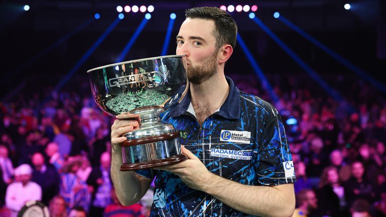 Luke Humphries won his maiden Grand Slam of Darts title