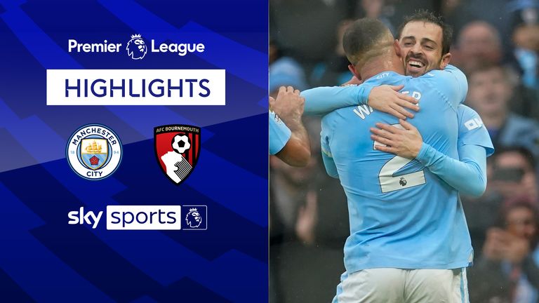 Manchester City vs Bournemouth