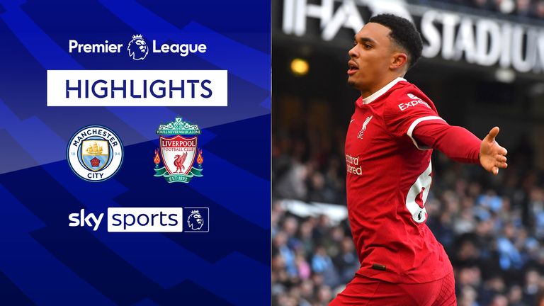 Manchester City vs Liverpool highlights