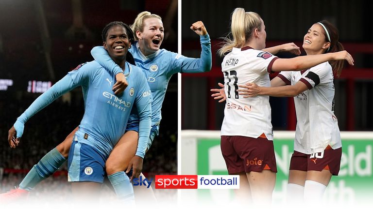 Manchester City&#39;s WSL goals 2023-24