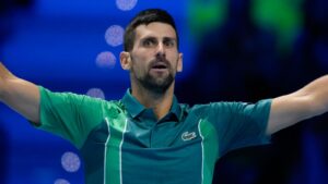 Read more about the article ATP Finals: Novak Djokovic beats Carlos Alcaraz in straight sets to set up final against unbeaten Jannik Sinner in Turin | Tennis News