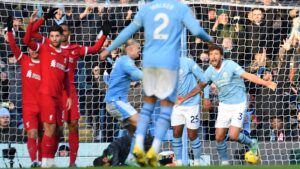 Read more about the article Ref Watch: VAR right not to award Man City second goal vs Liverpool, says former Premier League official Dermot Gallagher | Football News