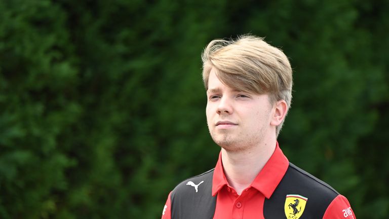 Robert Shwartzman is Ferrari's F1 reserve driver