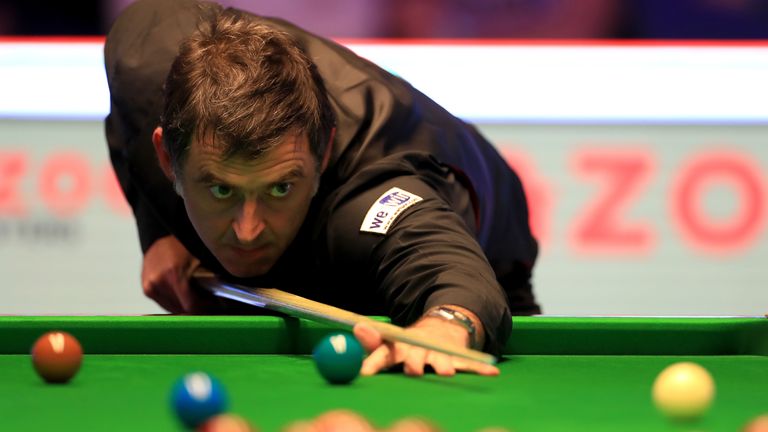 Ronnie O'Sullivan kicks off his campaign on Tuesday