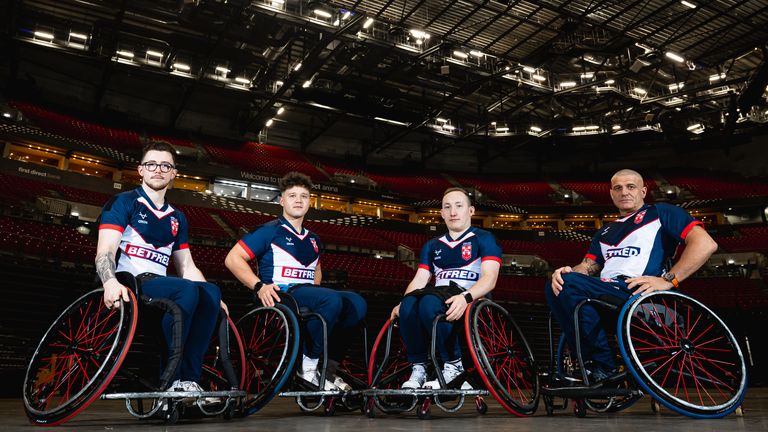 England's wheelchair world champions face old rivals France in Leeds on Sunday