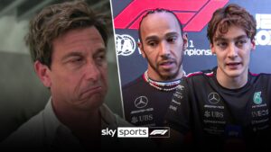 Read more about the article Toto Wolff labels Mercedes’ performance in Sao Paulo GP ‘inexcusable’ and ‘horrible’