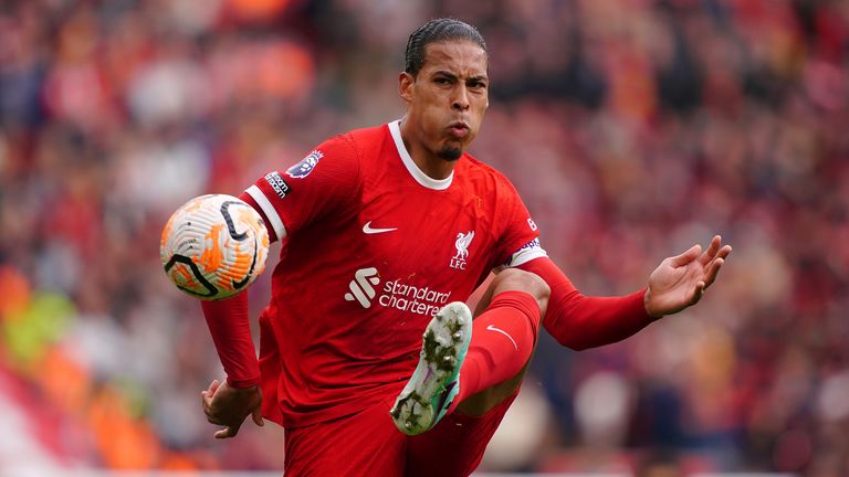 Virgil van Dijk was named Liverpool&#39;s new club captain in the summer