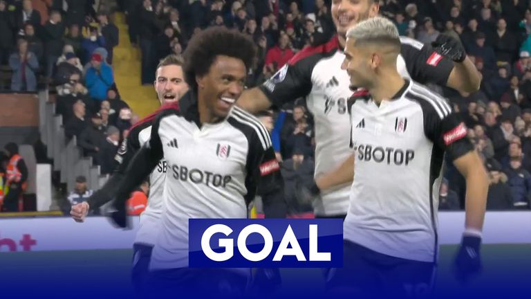 Willian scores for Fulham