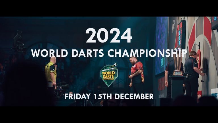 Watch the World Darts Championship draw live for free here from 4.30pm on Monday