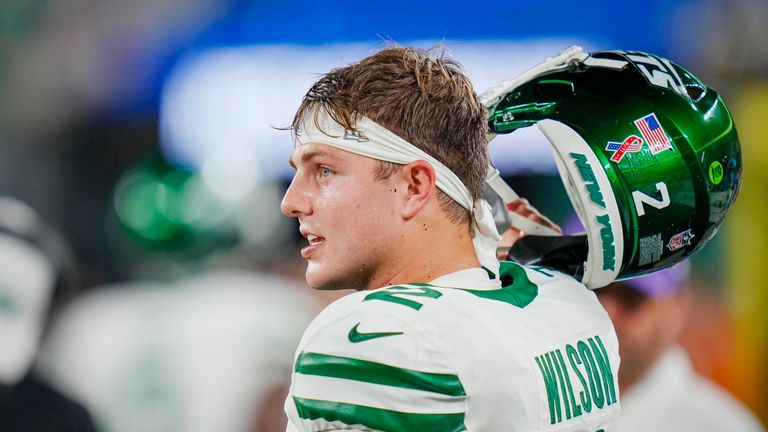 New York Jets quarterback Zach Wilson has been dropped, head coach Robert Saleh has confirmed