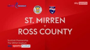 Read more about the article St Mirren 2-0 Ross County