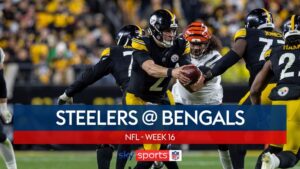 Read more about the article Bengals 11-34 Steelers | Pickens goes wild in big Pittsburgh win