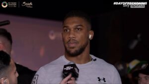 Read more about the article Anthony Joshua in no mood for talking with bizarre interview | Video | Watch TV Show