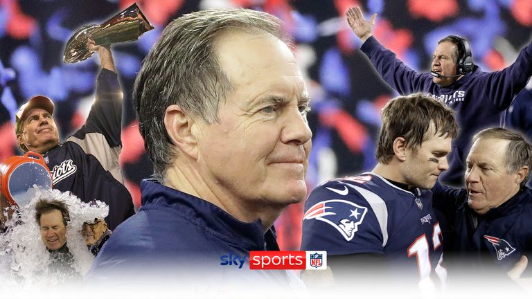 A look back at Bill Belichick's record six Super Bowl wins along with quarterback Tom Brady for the New England Patriots