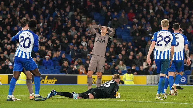 Spurs have lost three of their last five Premier League away games against Brighton (W2), their joint-most defeats away to an opponent in the competition since the start of 2019-20 (also three v Arsenal, Liverpool and Man Utd).