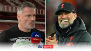 Read more about the article Jamie Carragher: ‘Title contenders’ Liverpool will beat Man Utd | Video | Watch TV Show