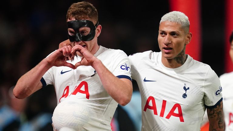 Dejan Kulusevski had a hand in both goals as Tottenham won 2-0 at the City Ground