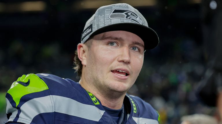 Seattle Seahawks quarterback Drew Lock