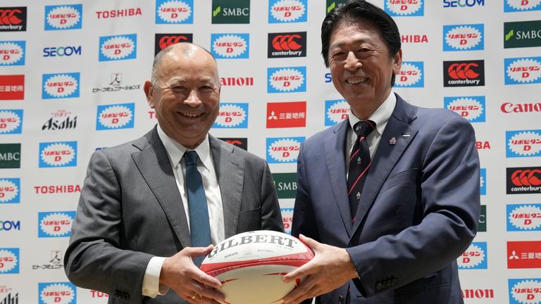 Eddie Jones says he doesn't feel guilty at all about his process of joining Japan after it was rumoured he was in talks with the Japanese Rugby Football Union while coaching Australia at the World Cup