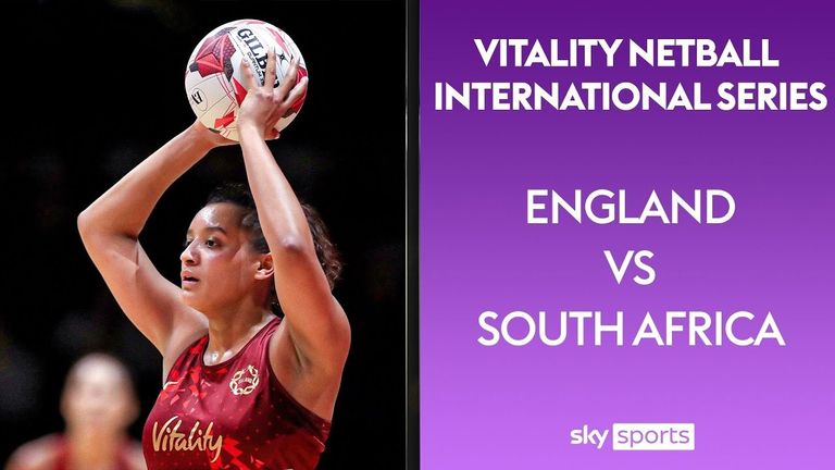 LIVE NETBALL! England vs South Africa | Vitality International Series