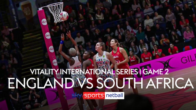 Watch highlights of Game 2 of the Vitality international series between England and South Africa.