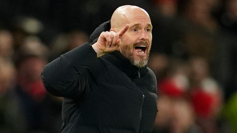 Erik ten Hag is coming under increasing pressure