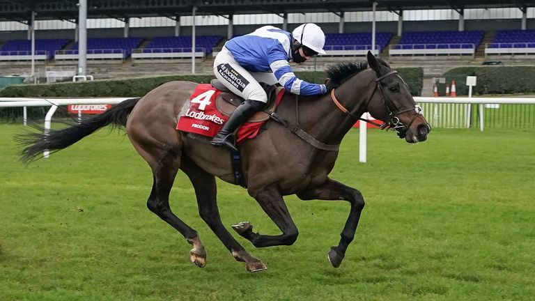 Bryony Frost wins the King George at Kempton on Frodon