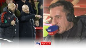 Read more about the article Gary Neville: New owners won’t risk keeping Ten Hag if inconsistency continues | Video | Watch TV Show