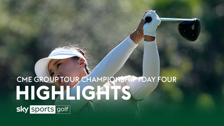 Highlights from the final round of the CME Group Tour Championship in Naples, Florida