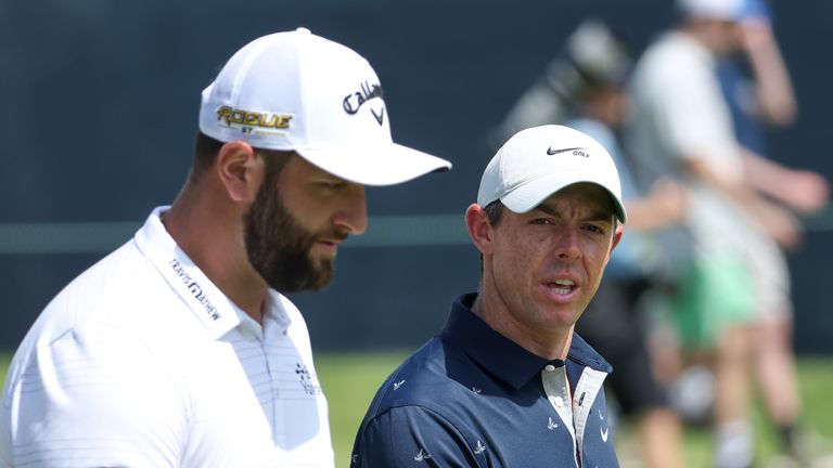 Rory McIlroy is hoping the Ryder Cup rules surrounding LIV Golf players' eligibility will be amended so Jon Rahm can take part in 2025