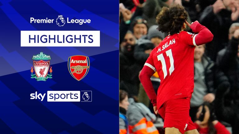 Liverpool vs Arsenal highlights