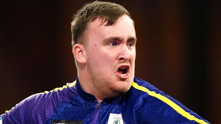 Littler fired a 106 average and posted seven 180s during his impressive win