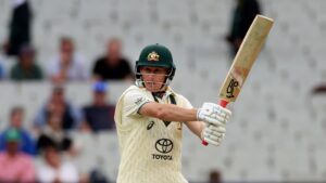 Read more about the article Australia vs Pakistan: Hosts make convincing start before tight bowling and rain restricts them to 187-3 | Cricket News