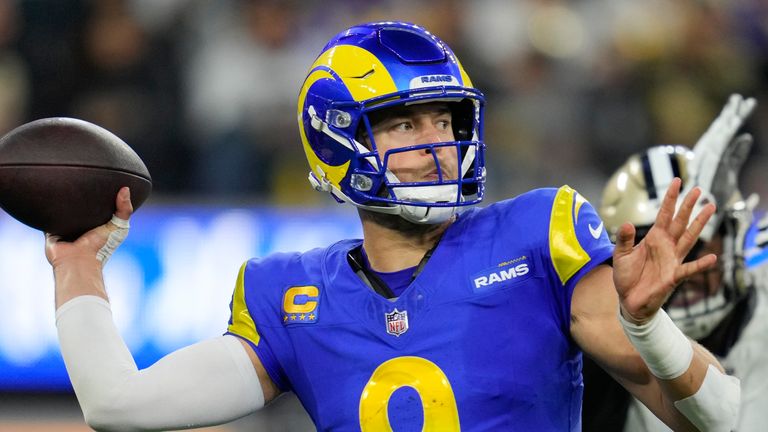 Los Angeles Rams quarterback Matthew Stafford impressed, throwing for 328 yards and two touchdowns