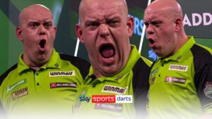 Read more about the article The many faces of Michael van Gerwen on Night Five of the World Darts Championship! | Video | Watch TV Show