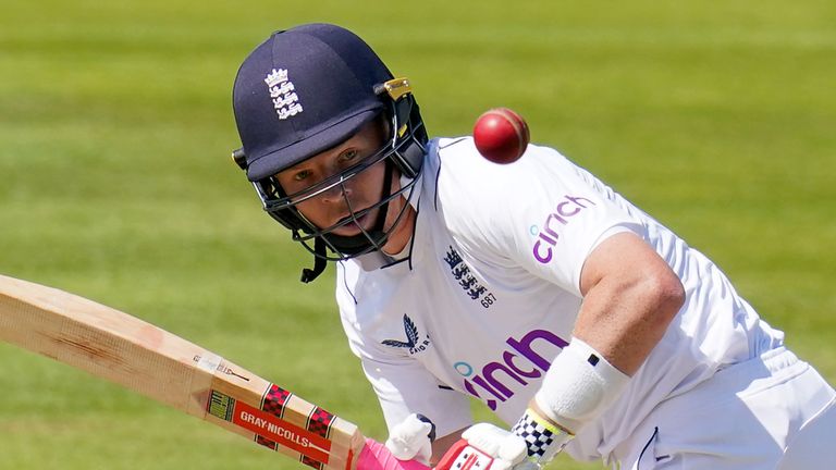 Ollie Pope, England vs Ireland - day two of one-off Test, Lord&#39;s