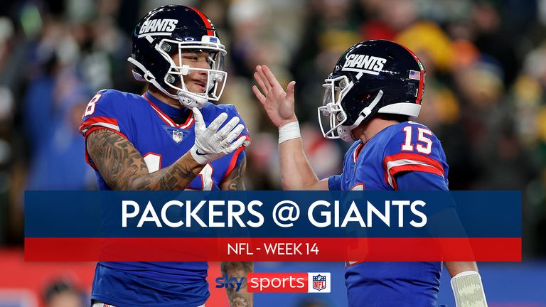 Highlights of the Green Bay Packers' clash with New York Giants in week 14 of the NFL.