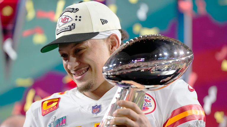 Kansas City Chiefs quarterback Patrick Mahomes