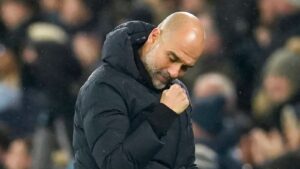 Read more about the article Pep Guardiola defends his players after FA charge and insists stuttering Man City will win the Premier League title | Football News